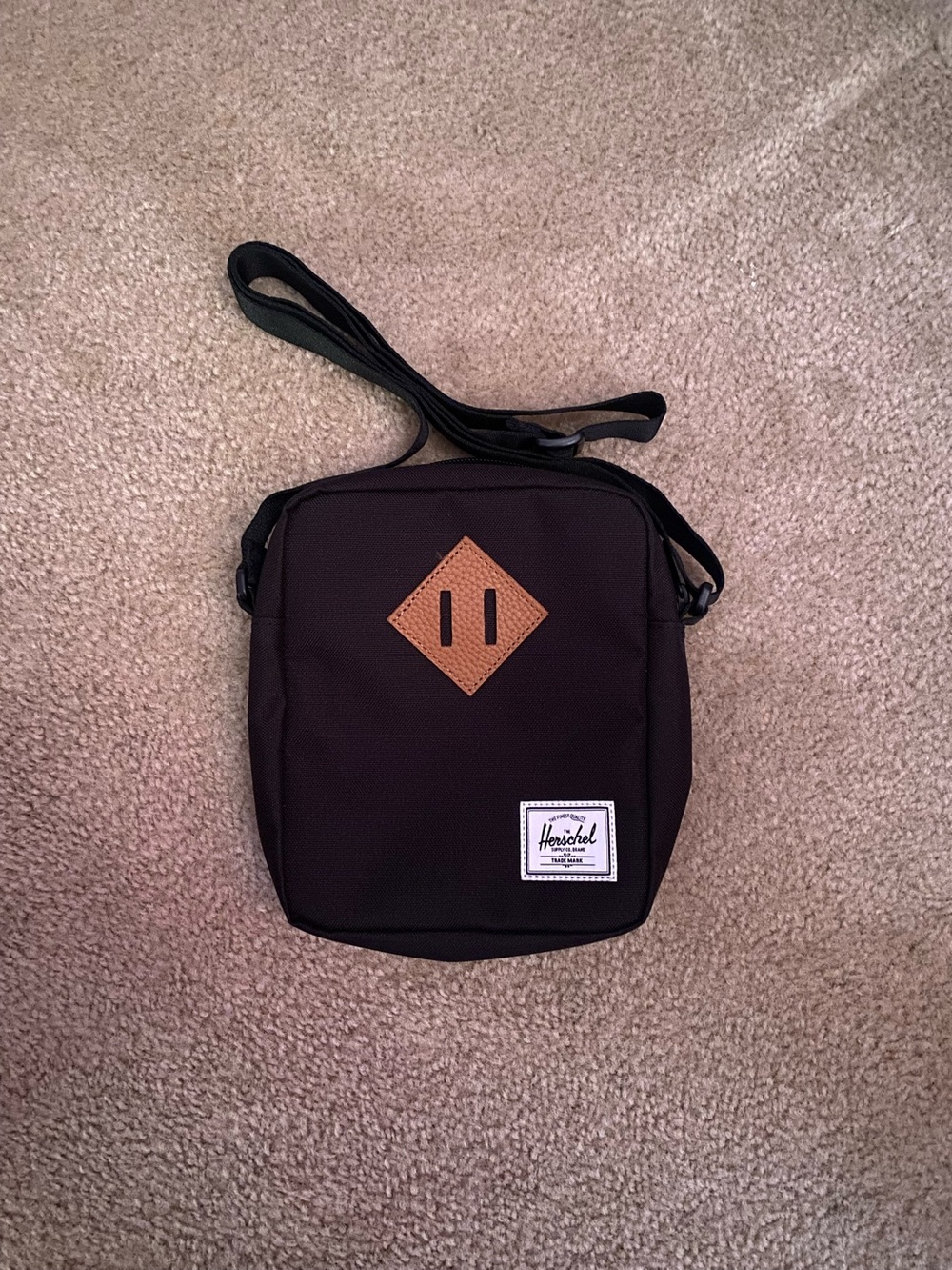 Herschel Supply Co. Heritage Eco Black Crossbody Bag